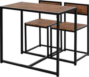 HOMCOM 3-Piece Dining Set, Kitchen Table