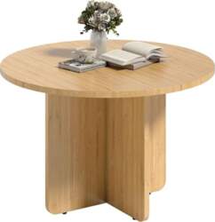 Homcom Coffee Table Round Diameter 66
