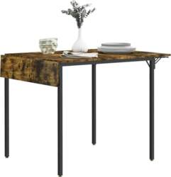 HOMCOM Folding Dining Table, Extendable Kitchen