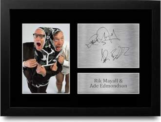 HWC Trading Bottom A4 Framed Signed