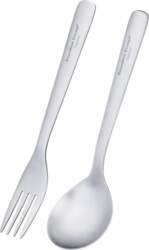 IBasingo Ti1070T Titanium Utensils Long Handle