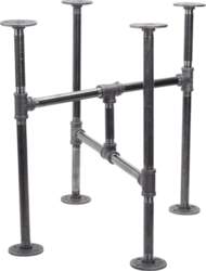 Industrial Pipe Decoration Table Leg Set