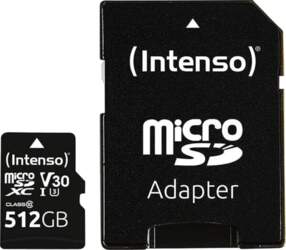 Intenso Amazon.de Professional microSDHC 512