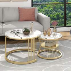 KeepGoon Modern Nesting Coffee Table, Set