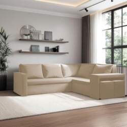 Kris L Corner Sofa with Sleep