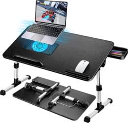 Laptop Table for Bed, Height Adjustable