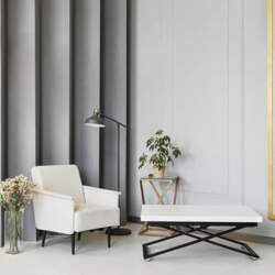 LARGO Rectangular Coffee Table with Height