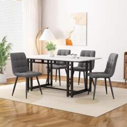 Lexiou Dining Table with 4 Chairs