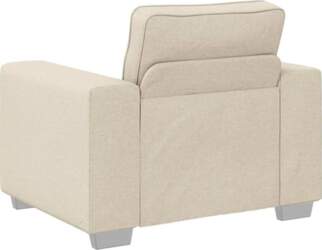 Linen Sofa Set with Breathable Texture