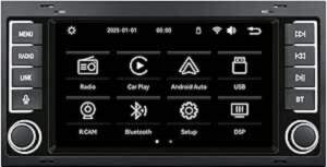 Linux auto radio priekš VW T5
