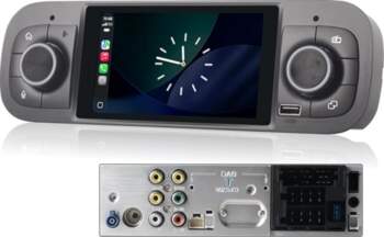 Linux Single DIN automašīnas radio Fiat