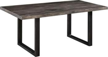MASSIVMOEBEL24.DE Railway Dining Table Made