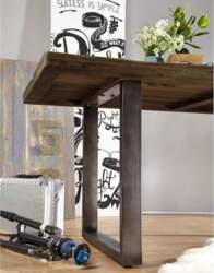 MASSIVMOEBEL24.DE Railway Mango Dining Table