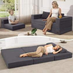 MeMoreCool Convertible Sofa Bed, Folding Sofa