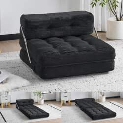 Mingone Foldable Sofa Bed with Headrest