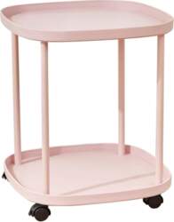 Mobile Side Table With Wheels, Side