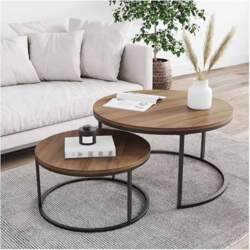 Modern Coffee Table Set - Round