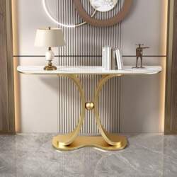 Modern Console Table Made of Stone