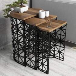 Modern Nesting Table Set (3 Pieces)