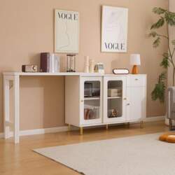 Modern White Creative Buffet Sideboard with