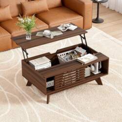 MSFE Coffee Table Height Adjustable Living
