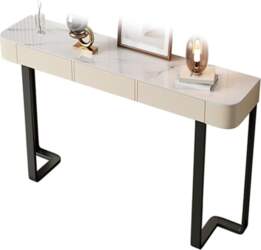 Narrow Console Table with Drawer, Modern