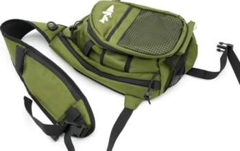 NIRVANA Fly Fishing Sling Pack, Olive
