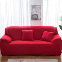Odot Sofa Cover, Polyester Plain Sofa
