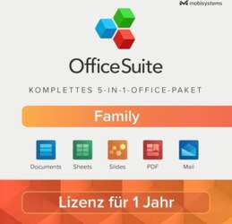 OfficeSuite Family - 6 lietojumprogrammas -