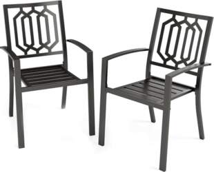 PHI VILLA Set of 2 Black