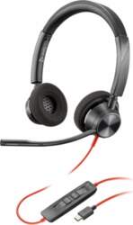 Poly BlackWire 3320 stereo USB-C austiņas