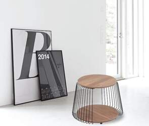 PUCHIKA Side Table, Round Coffee Table