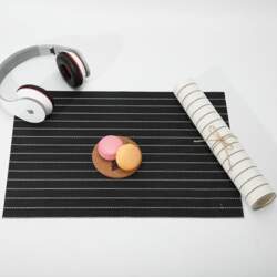 Rectangular Leather Place Mats, Set of