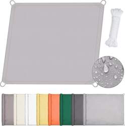 Rectangular sun sail, waterproof, sun protection