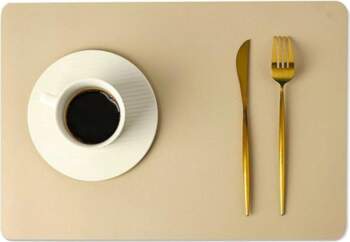 Rectangular Washable Place Mats, Set of