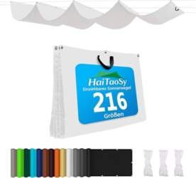 Retractable Wave Awning, Waterproof, Rectangular with
