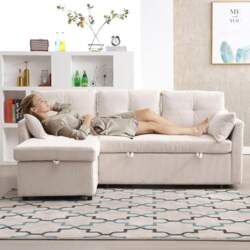 REXO Multi-Functional Sofa Bed with Storage