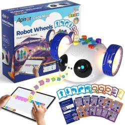 Robot Wheels – programmēšanas robots bērniem