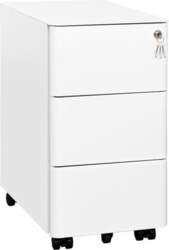 Rolling Container, Mobile Filing Cabinet with
