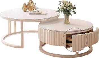 Round Coffee Table 50 + 70