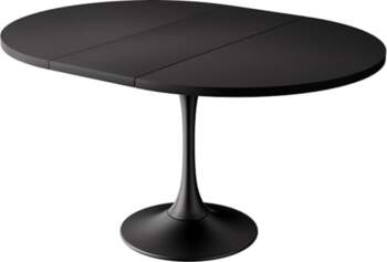 Round Dining Table Extendable 100-130 cm