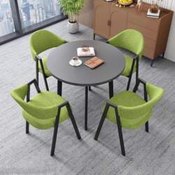Round/Square Dining Table Set with Chairs