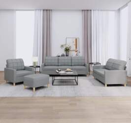 SECOLI Sofa Set 3 Seater +