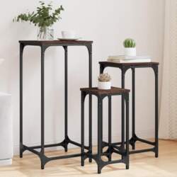Set of 3 Industrial Nesting Tables