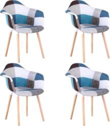 Set of 4 Dining Chairs with