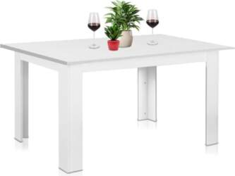 Shally Dogan Extendable Dining Table White