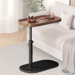 Side Table C Shape Height Adjustable