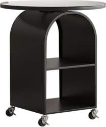 Side Table with Wheels Side Table