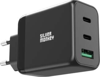 Silver Monkey GaN 65W 2x USB-C