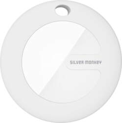 Silver Monkey Tag lokators saderīgs ar
